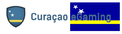 Gibraltar egaming online betting sites gaming license with the logo and the curacao flag
