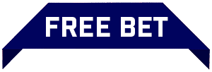 blue image with the text free bet