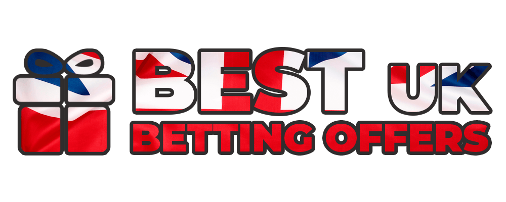 Images showing text best UK betting offers with the UK flag