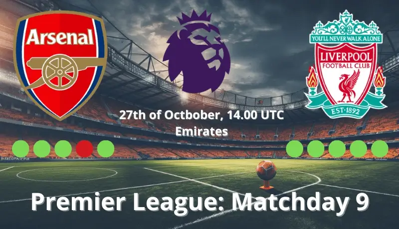 Arsenal vs Liverpool prediction image