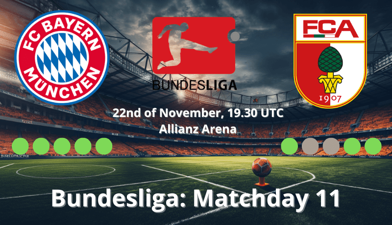 Bayern Munich vs Augsburg prediction image